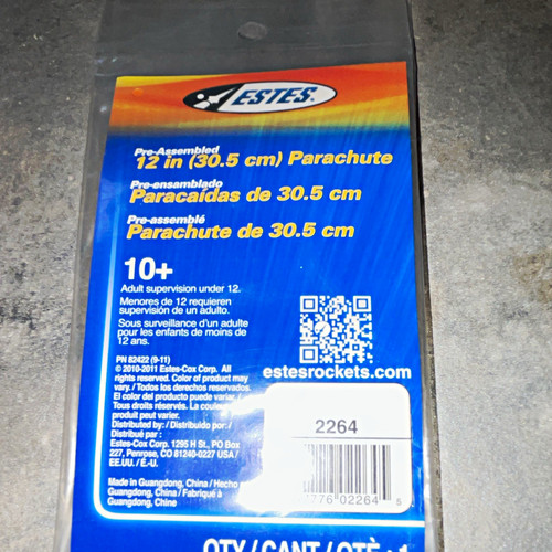 Estes pre assembled - estes, 12