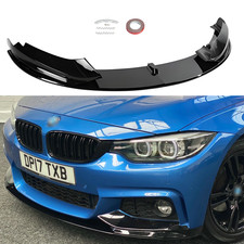 FOR BMW F32 F33 F36 4 SERIES FRONT SPLITTER LIP DIFFUSER M PERFORMANCE 2013-2020
