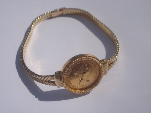 22ct gold full sovereign coin - full,