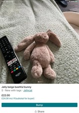 Jellycat small bashful beige