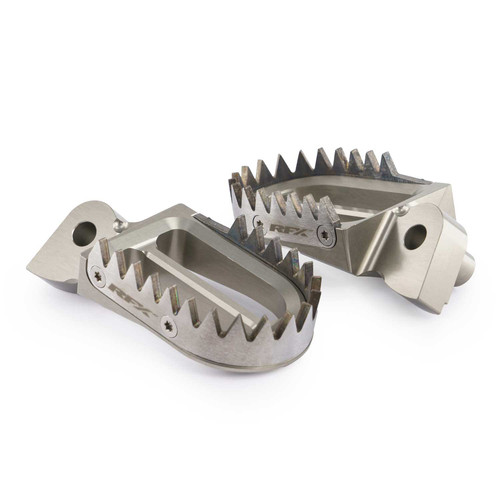Pro footrests alu - footrests, ti/alu