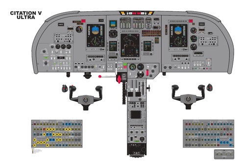 Cessna citation ultra cockpit - ultra,