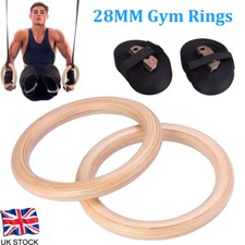 Wooden Gymnastic Rings with