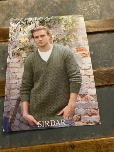 New sirdar men sweater - new,