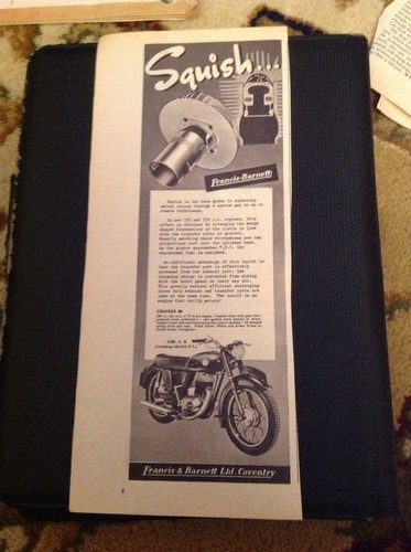Ephemera advert francis - ephemera,