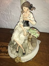 Capodimonte porcelain girl