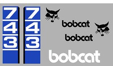 BOBCAT 743 SKID STEER DECAL