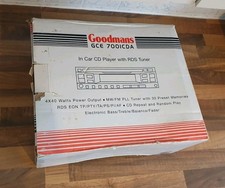 Goodmans Car Silver cd player GCE 700ICDA Brand new