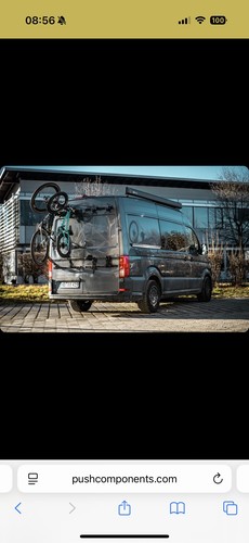 Volkswagen crafter bike - bike, rack