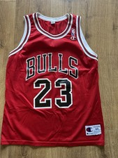 Jordan 23 Chicago Bulls Red Jersey Size 44 Brand New Without Tags - Never Worn