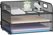 3 Tier Paper Organizer Mesh