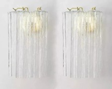 Vintage Italian Wall Light with Murano Glass, 1990s  Wall Sconce wall Fixtures