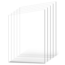 PET/Plexiglass Sheets, 5-Pack
