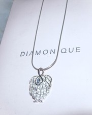 DIAMONIQUE ANGEL WINGS HEART