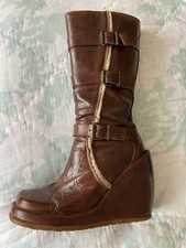 Destroy Boots Brown Leather Uk