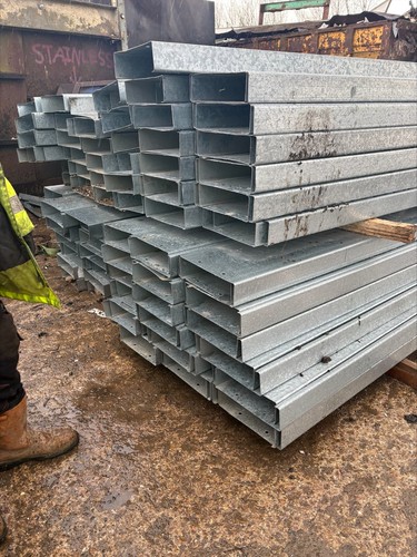Galvanised steel section - steel, c