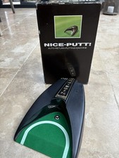 Nice-Putt Auto Return Golf Putting Machine In Great Condition / Original Box 