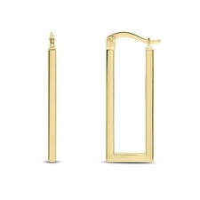 9 Carat Yellow Gold, Square