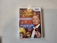 Golden Balls (Nintendo Wii, 2008) - Complete With Manual