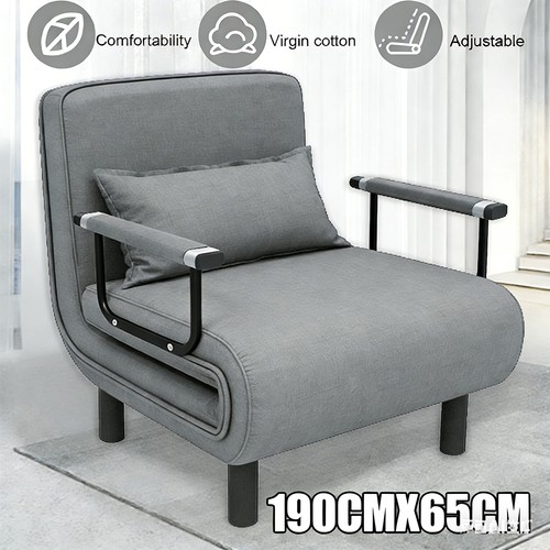 190cm double fabric sofa bed - 190cm,