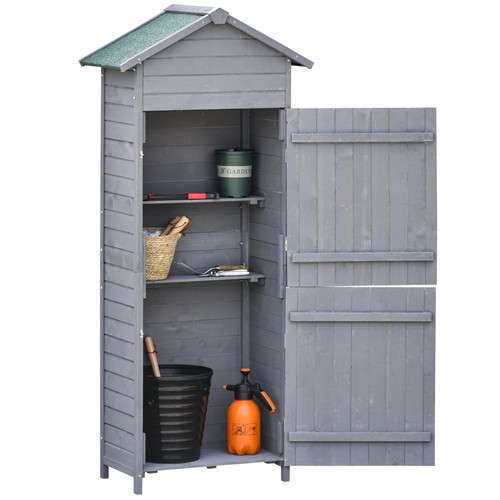 Outsunny wood garden - outsunny, storage
