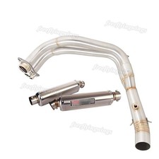 For Yamaha YZF MT07 2014-2024 Full System Header Link Pipe Exhaust Mufflers Tips