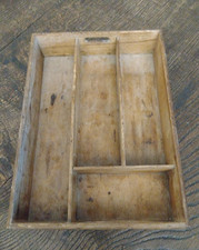 Antique Vintage Wooden Cutlery