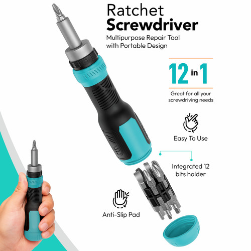 Ratchet screwdriver - 12,