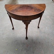 Antique Edwardian Inlaid Mahogany Card Table