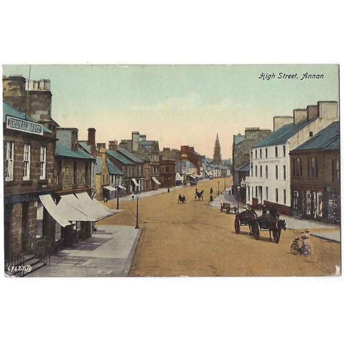 Annan high street - annan, by