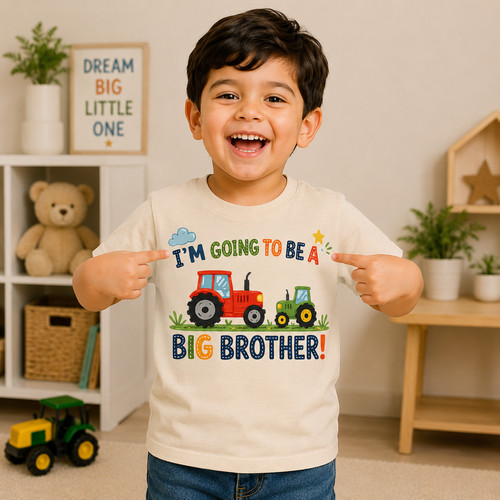 Big brother tractor shirt - tractor,