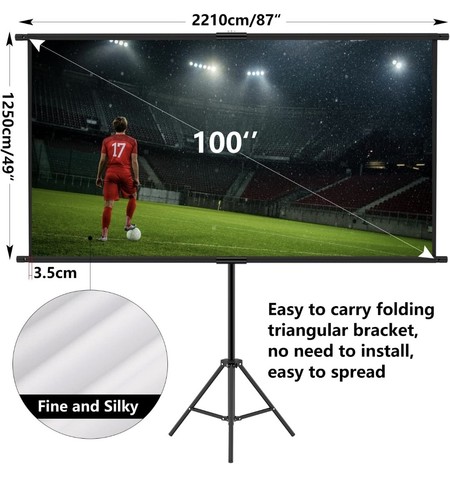 Owill 100 projector screen - projector,