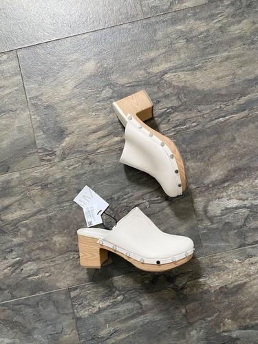 Zaea ecru white studded - zaea, heeled