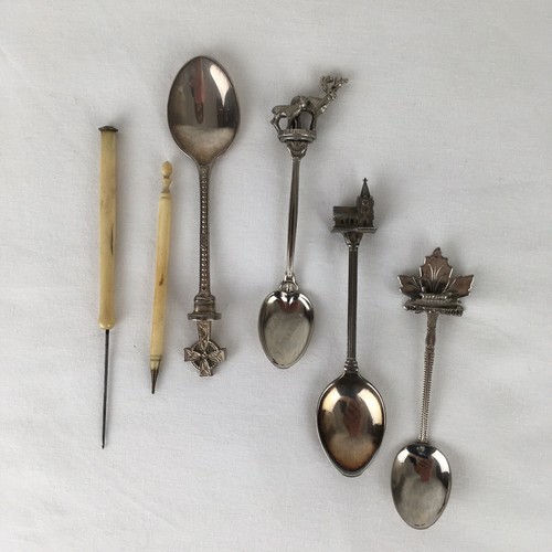 Vintage souvenir spoons job - souvenir,