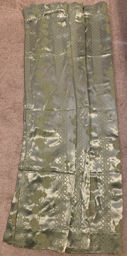 Vintage 1950 green satin - vintage,