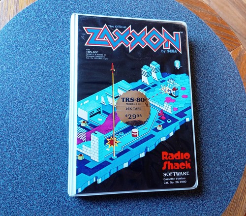 Trs zaxxon cassette game - trs-80,