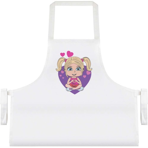 Happy little girl cooking - 'happy, girl'