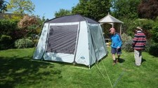 Sunncamp Day Room beach tent 3m x 3m gazebo Grey Party