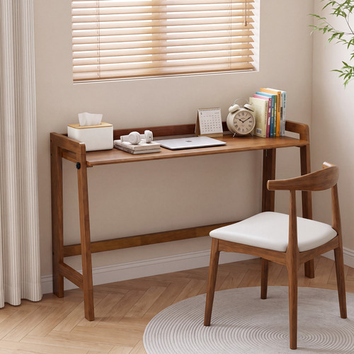 Solid wood folding desk - desk, mid