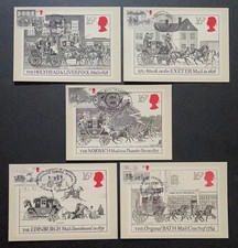 1984 Royal Mail PHQ cards Lot 2. FDI front. Unaddressed with SHS (all different)