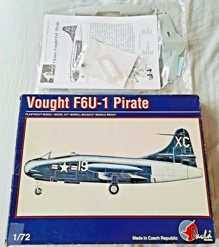 Pavla models vought f6u - 1/72, f6u-1