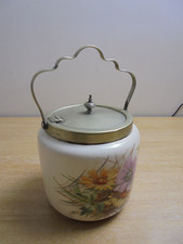 Antique Ceramic Biscuit Barrel