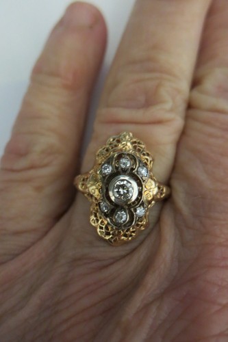 10k antiquie vintage gold - antiquie,