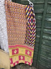 Vintage Indian Kantha Throw