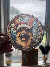Christmas German Shepherd /