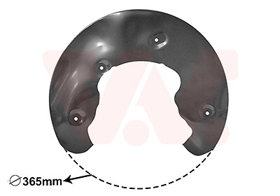 Splash panel brake - brake, disc