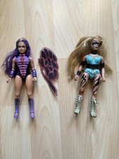 Golden Girl Action Figure, Wild One And Moth Lady, Galoob, Vintage