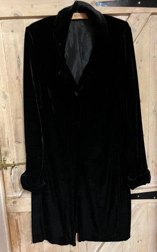 Ladies black velvet evening - ladies,