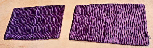 Pair quality purple - purple, cushion
