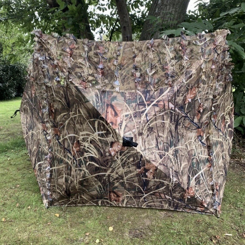 Pop shooting hide - up, camo